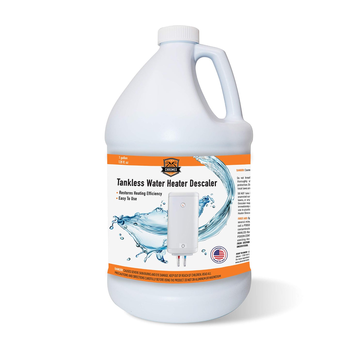 Chromex Descaling Solution, Gallon, 128 fl oz