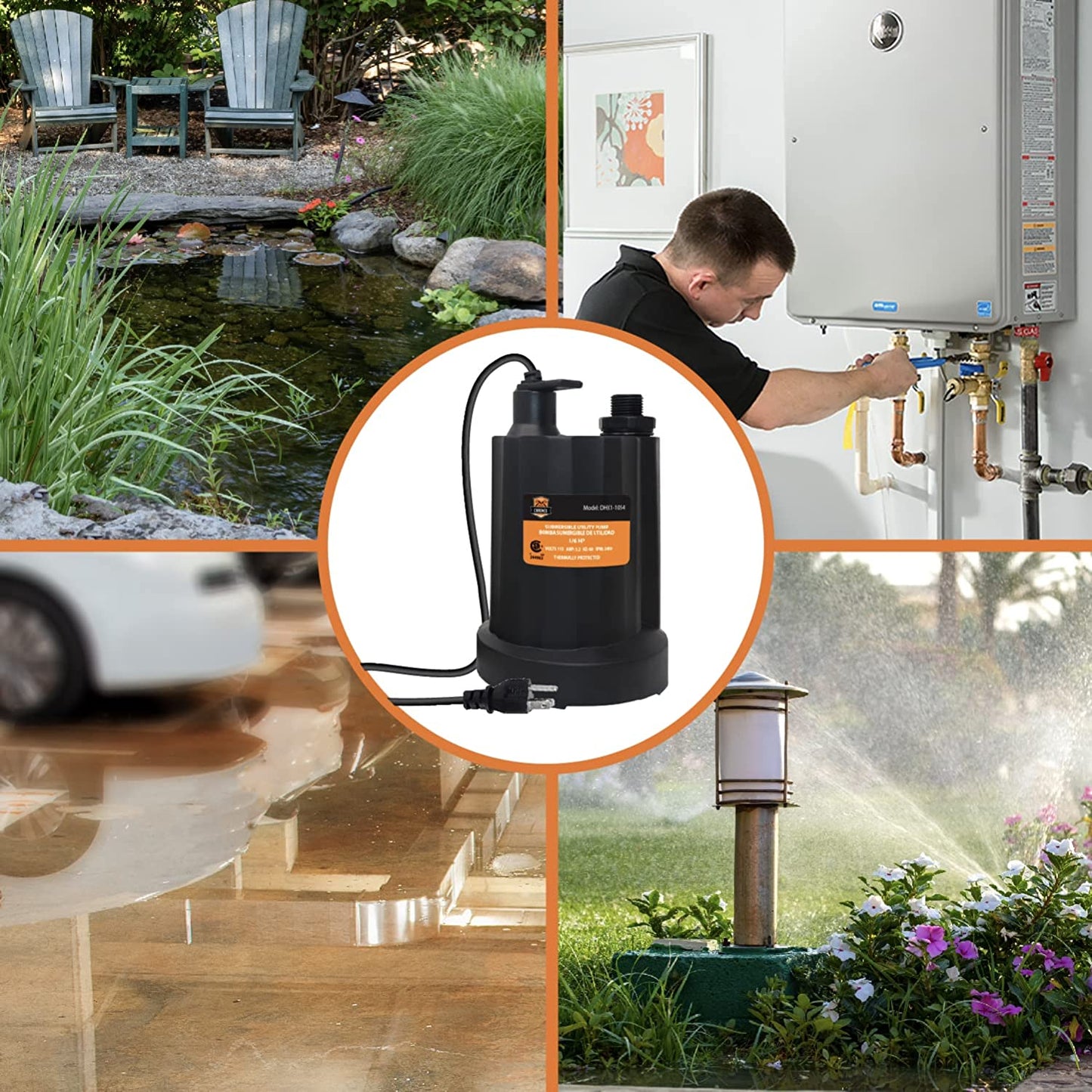 1/6 HP Submersible Utility Pump