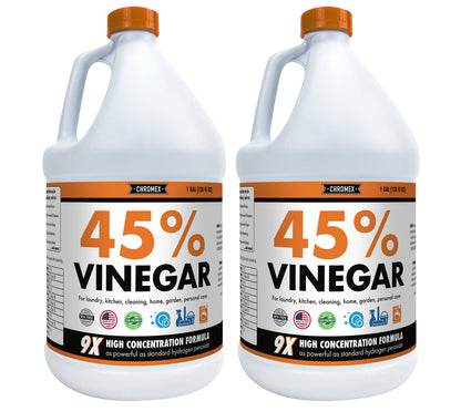 Chromex 45% Ultra Concentrated Vinegar (2 Gallons)