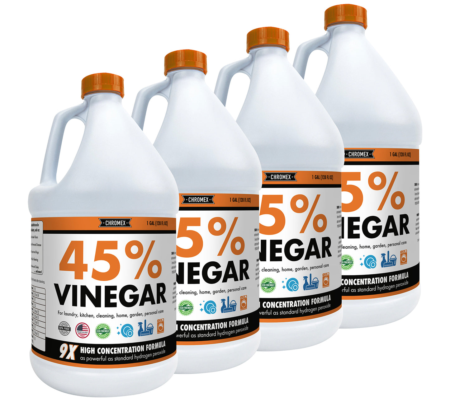 Chromex 45% Ultra Concentrated Vinegar (4 Gallons)