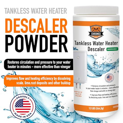 Chromex Tankless Water Heater Biodegradable Descaler