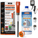 Chromex powered titanium anode rod kit for 40-89 gallon water heaters with 32 oz hydrogen peroxide and sockets