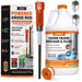 Chromex powered titanium anode rod kit for 40-89 gallon water heaters with 1 gallon descaler and sockets