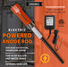 Chromex electric powered anode rod for 40-89 gallon water heaters with included AC adapter 120V