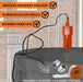 Chromex powered anode rod reduces sediment buildup eliminates sulfur smell with 1-1/8 and 1-3/8 sockets and PTFE tape