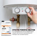 Chromex descaling solution effective powerful solution removes buildup tankless heater