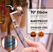Chromex flush kit 90 degree elbow burstproof stainless steel braided hose for tight spaces