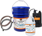 Chromex tankless water heater flush kit 1 gallon heavy duty descaling solution