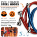 Chromex DIY flush kit PVC hoses for tankless water heater maintenance