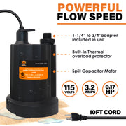 Chromex DIY flush kit submersible pump for tankless water heater