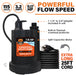 Powerful flow speed pump 1 qt tankless descaling kit
