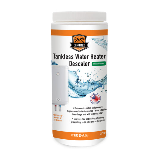 Chromex Tankless Water Heater Descaling powder