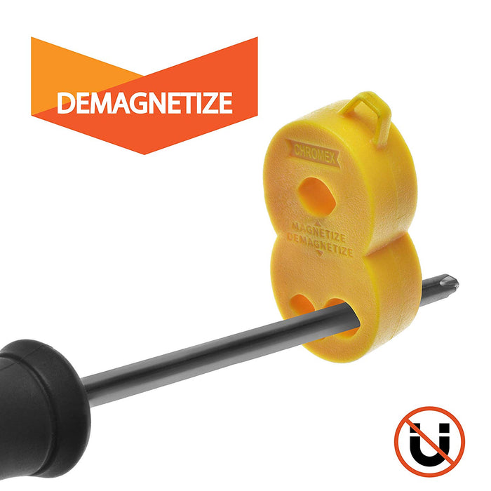 Magnetizer Demagnetizer Tool for Screwdrivers and Bits