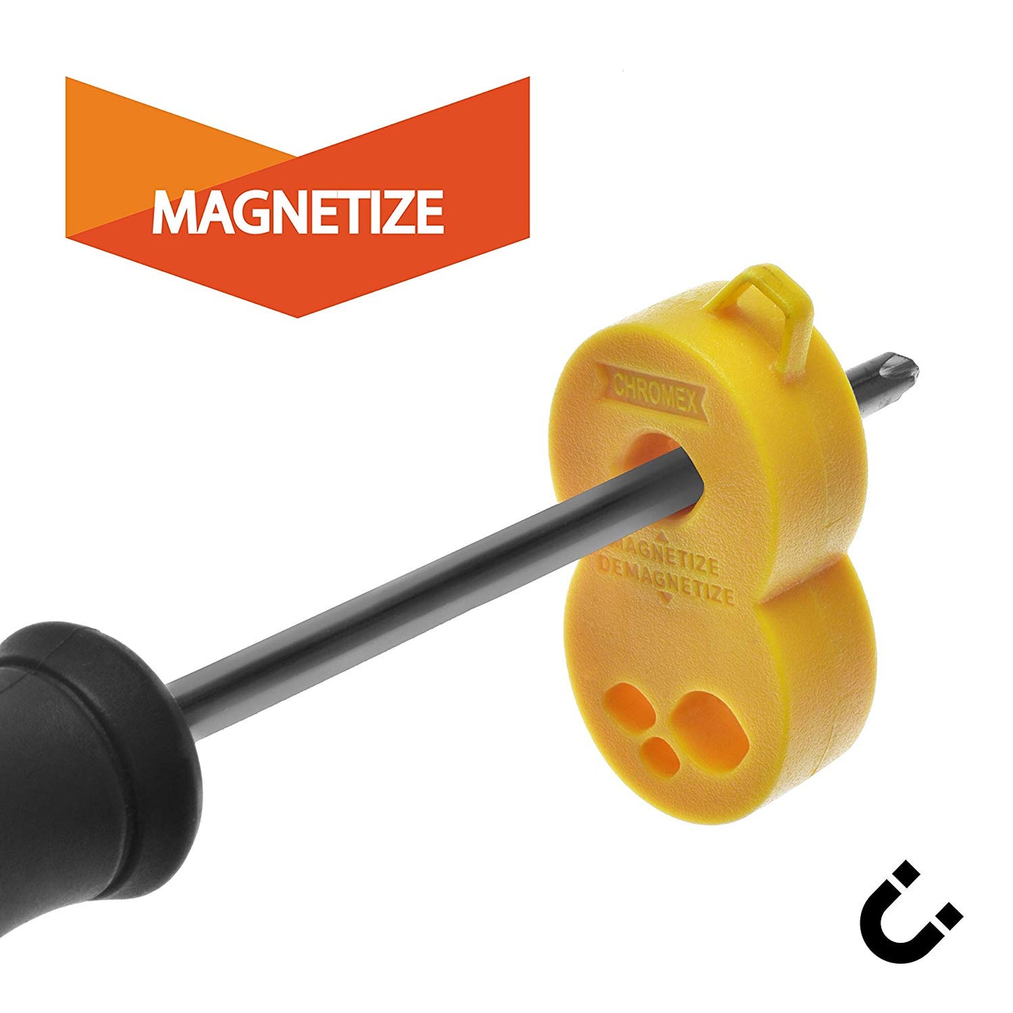 Magnetizer Demagnetizer Tool for Screwdrivers and Bits