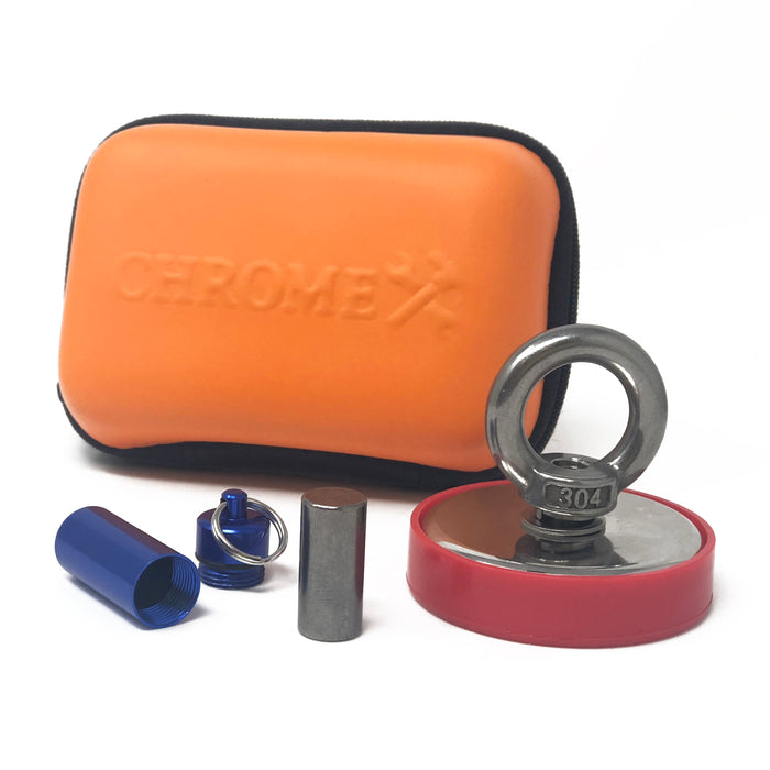 Magnetic Wire Pulling System with Interchangeable Magnet and Metal Leader